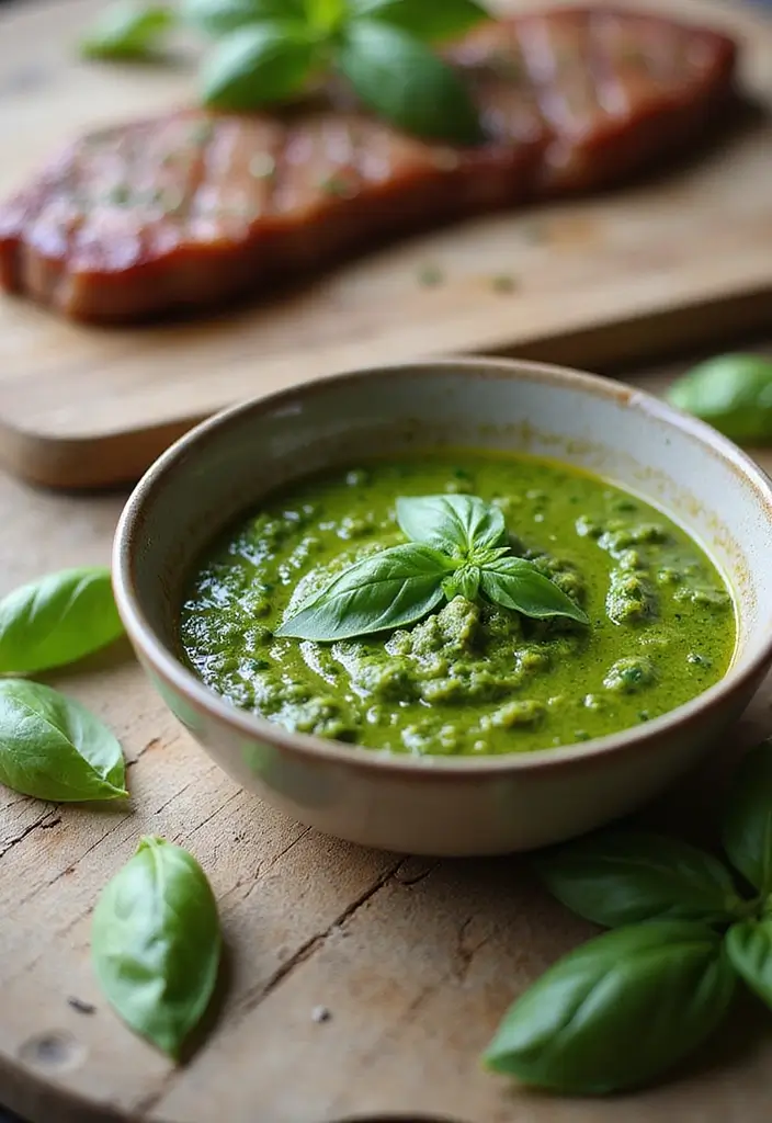 27 Steak Marinade Recipes That Transform Every Bite - 27. Italian Pesto Marinade