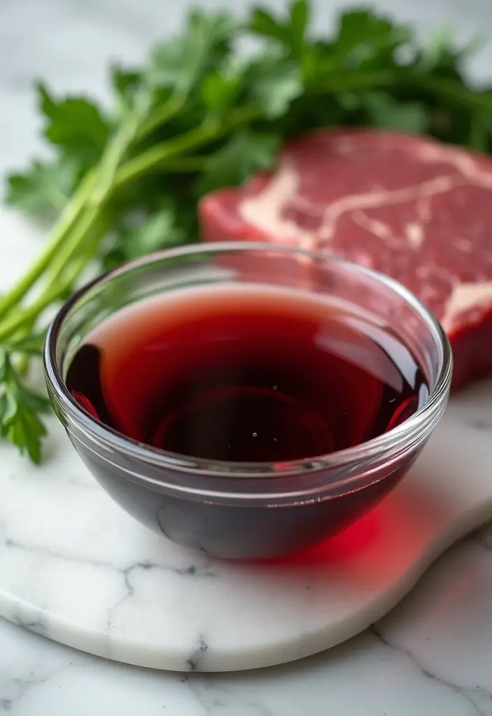 27 Steak Marinade Recipes That Transform Every Bite - 8. Red Wine Marinade