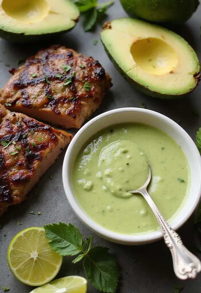 27 Steak Sauce Recipes That Elevate Every Cut - 24. Avocado Lime Dressing