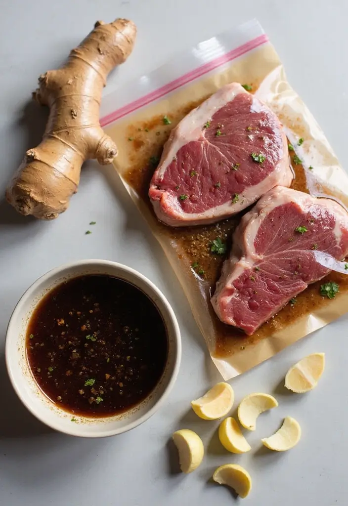 27 Steak Sauce Recipes That Elevate Every Cut - 8. Soy and Ginger Marinade