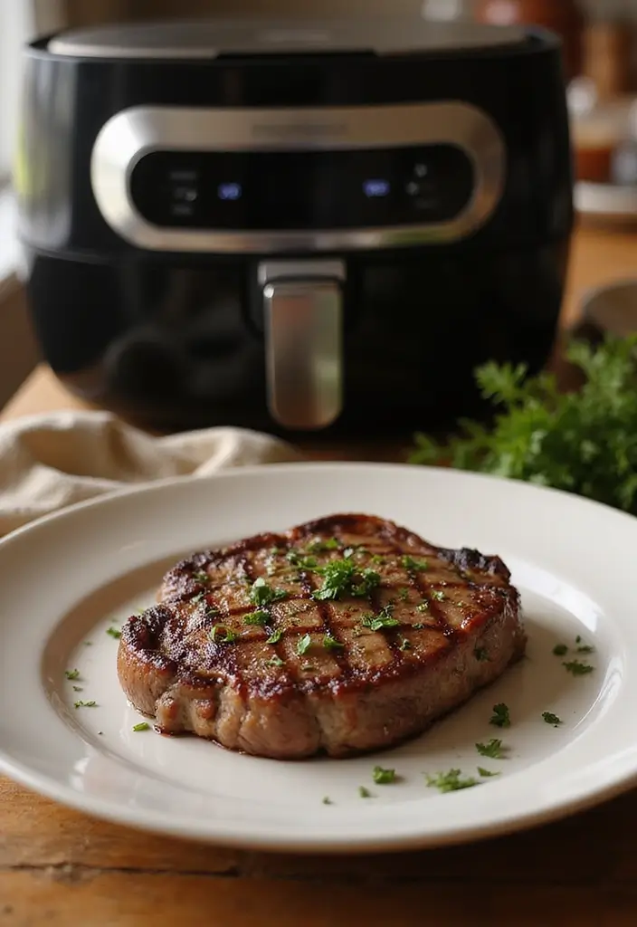 28 Air Fryer Steak Recipes for Easy Gourmet Meals - 1. Perfect Air Fryer Ribeye Steak