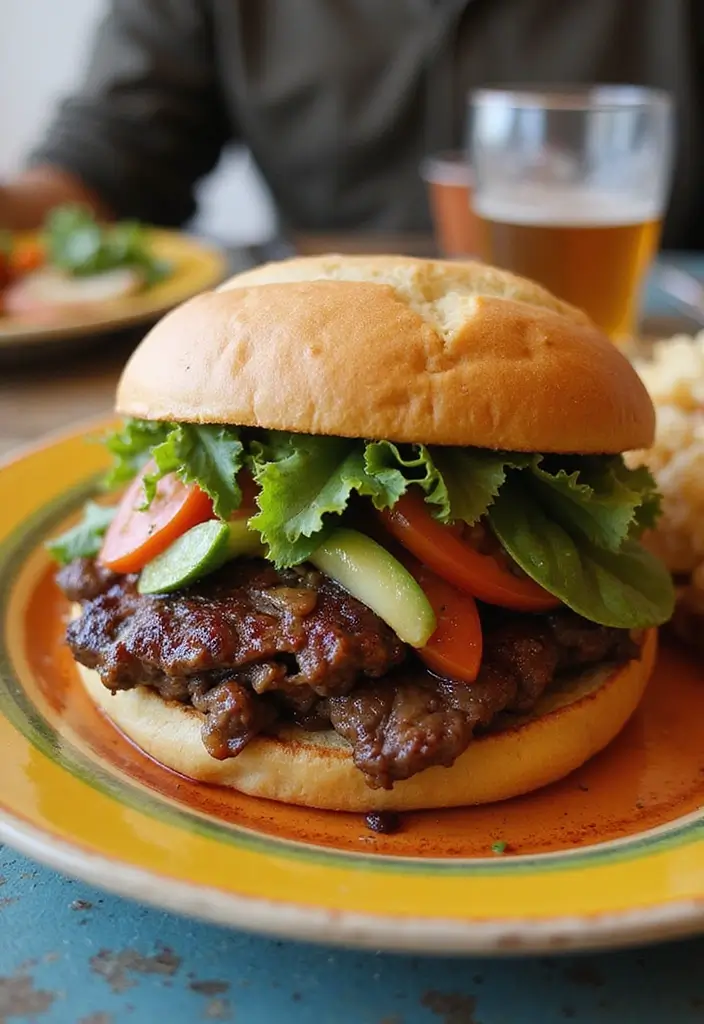 28 Air Fryer Steak Recipes for Easy Gourmet Meals - 10. Air Fryer Steak Sandwich