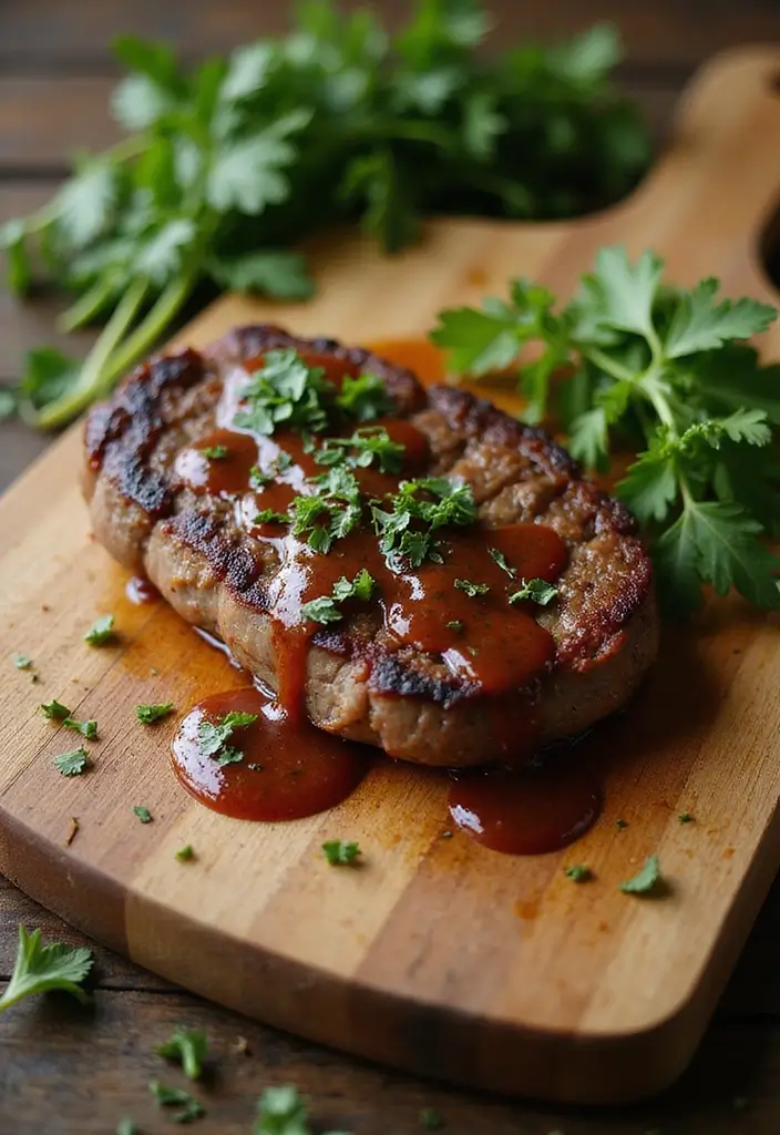 28 Air Fryer Steak Recipes for Easy Gourmet Meals - 11. Air Fryer Steak with Chimichurri