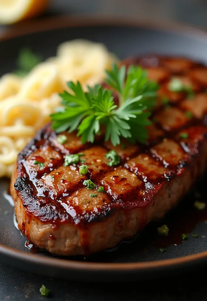 28 Air Fryer Steak Recipes for Easy Gourmet Meals - 25. Air Fryer Steak with Ginger Soy Glaze