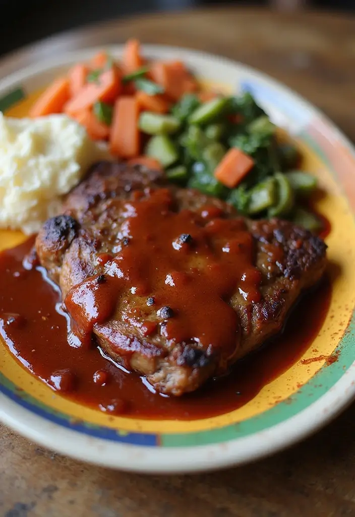 28 Air Fryer Steak Recipes for Easy Gourmet Meals - 28. Air Fryer Steak with BBQ Glaze