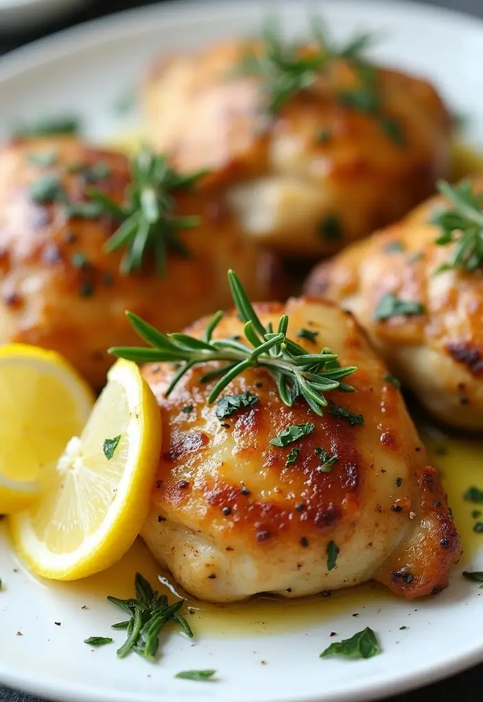 28 Baked Chicken Recipes That Stay Juicy and Flavorful - 1. Lemon Herb Garlic Baked Chicken