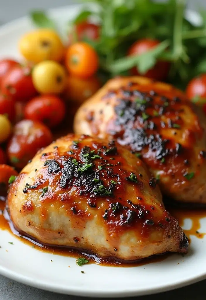 28 Baked Chicken Recipes That Stay Juicy and Flavorful - 13. Balsamic Glazed Baked Chicken