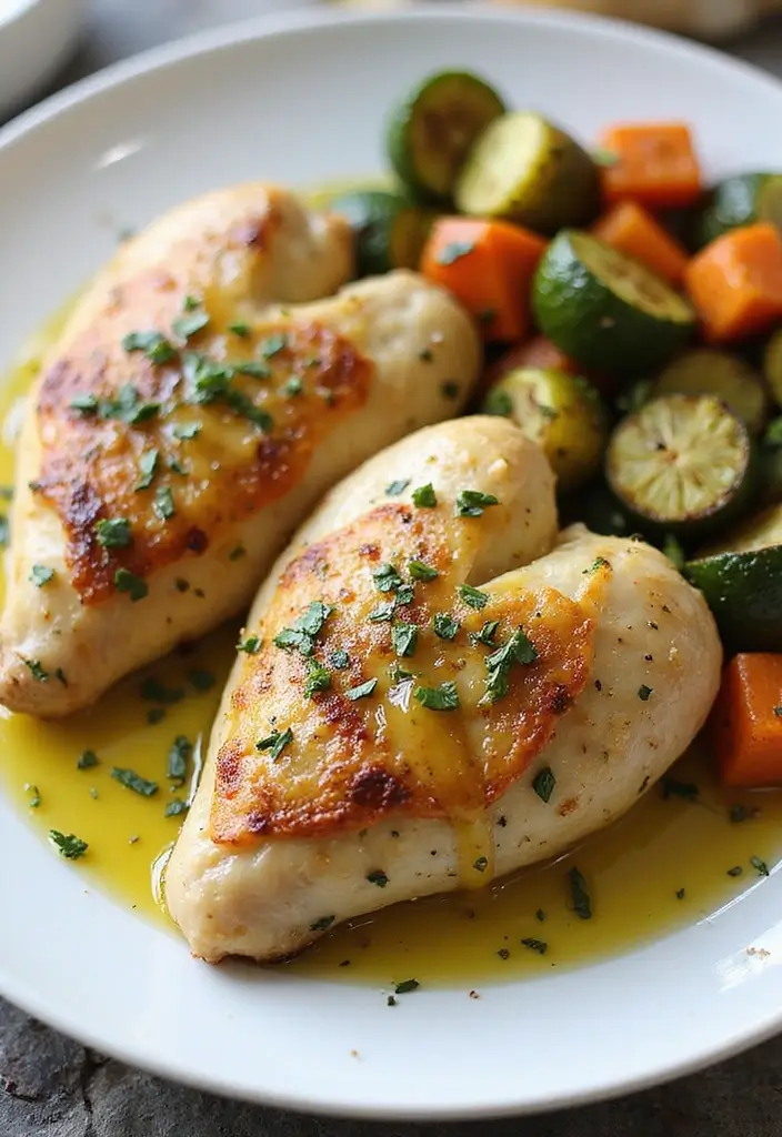28 Baked Chicken Recipes That Stay Juicy and Flavorful - 26. Simple Herb Baked Chicken