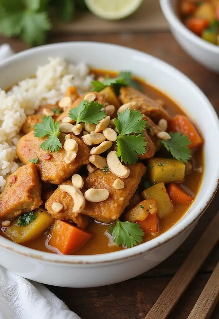 28 Baked Chicken Recipes That Stay Juicy and Flavorful - 27. Thai Peanut Baked Chicken