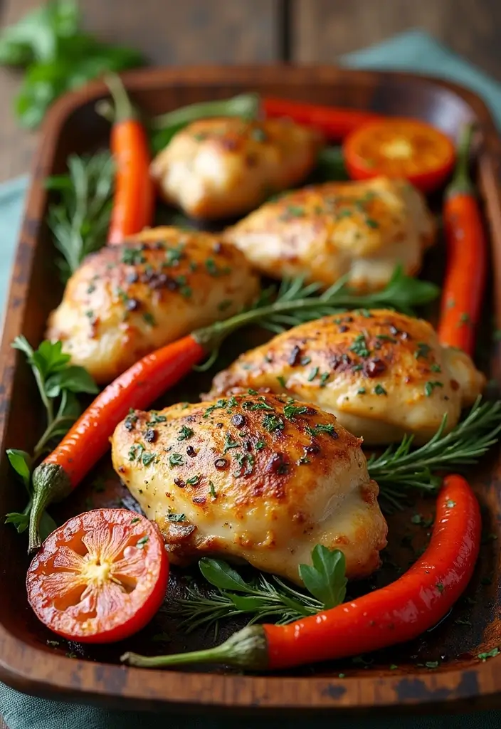28 Baked Chicken Recipes That Stay Juicy and Flavorful - 3. Italian Herb Baked Chicken