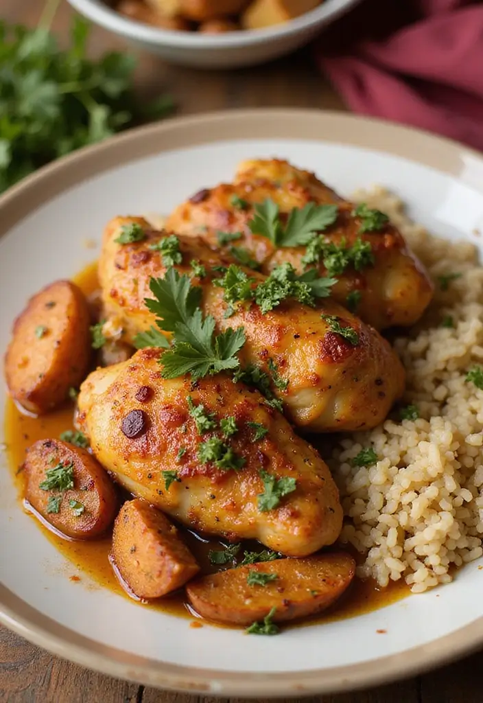 28 Baked Chicken Recipes That Stay Juicy and Flavorful - 7. Moroccan-Spiced Baked Chicken