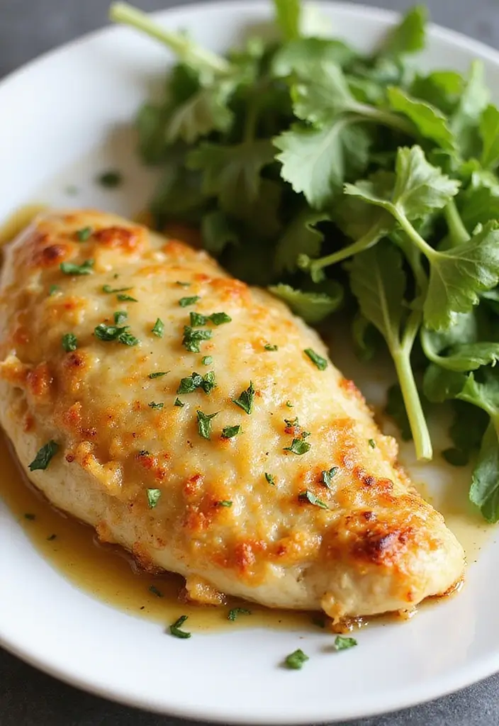 28 Baked Chicken Recipes That Stay Juicy and Flavorful - 8. Garlic Parmesan Baked Chicken