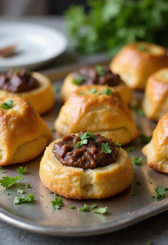 28 Beef Appetizer Recipes That Impress Every Guest - 1. Beef Wellington Bites