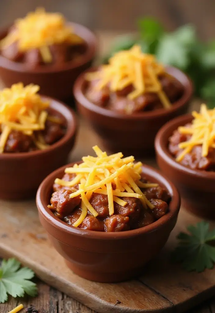 28 Beef Appetizer Recipes That Impress Every Guest - 24. Beef Chili Bites