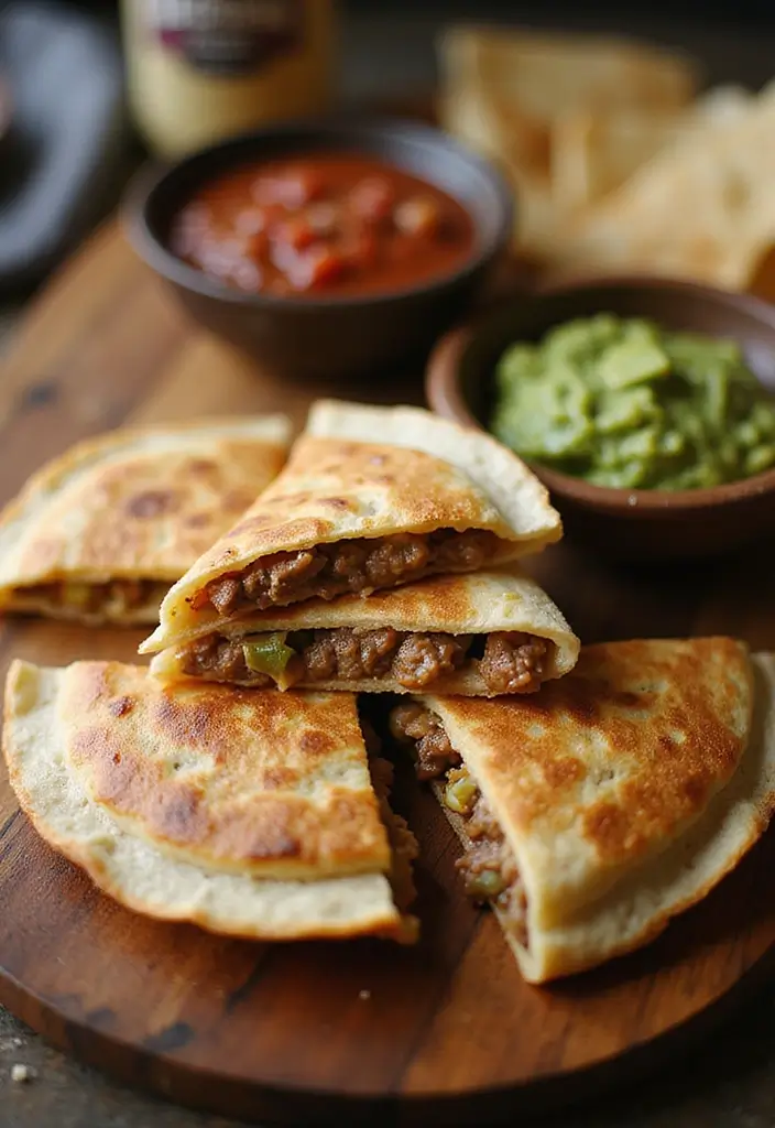 28 Beef Appetizer Recipes That Impress Every Guest - 8. Beef Quesadillas