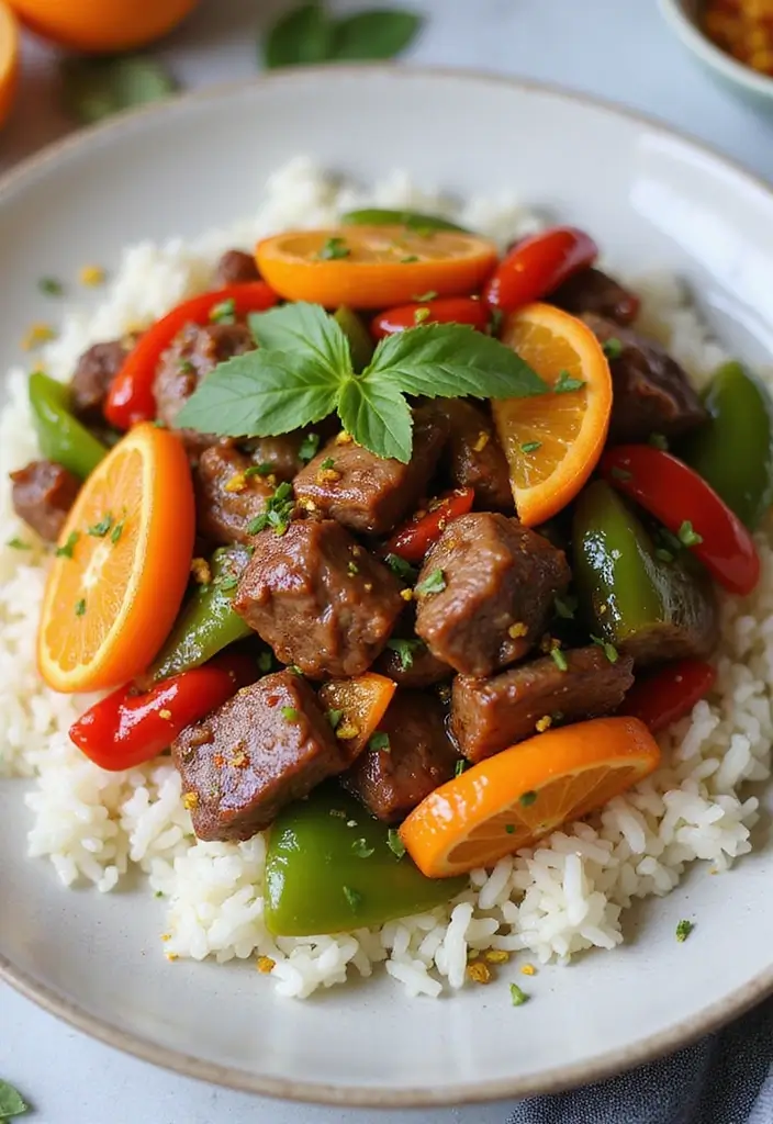 28 Beef Stir-Fry Recipes Packed with Bold Flavors - 11. Citrus Soy Beef Stir-Fry