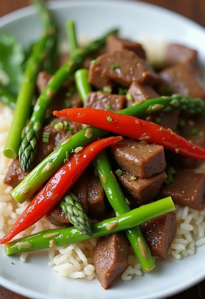 28 Beef Stir-Fry Recipes Packed with Bold Flavors - 28. Beef Stir-Fry with Asparagus