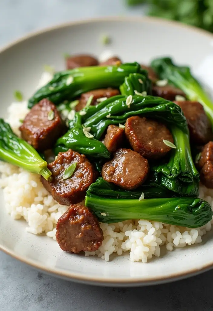 28 Beef Stir-Fry Recipes Packed with Bold Flavors - 9. Beef and Bok Choy Stir-Fry