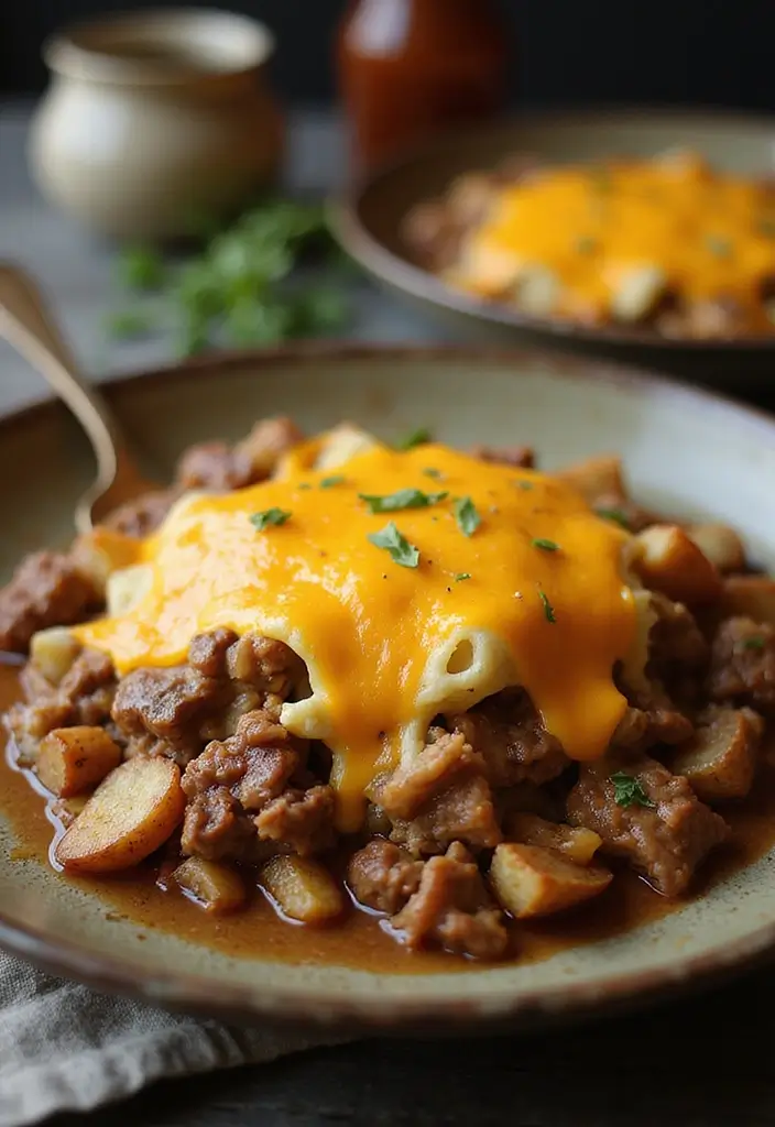 28 Budget-Friendly Meat Recipes That Feed the Family - 24. Beef and Potato Casserole