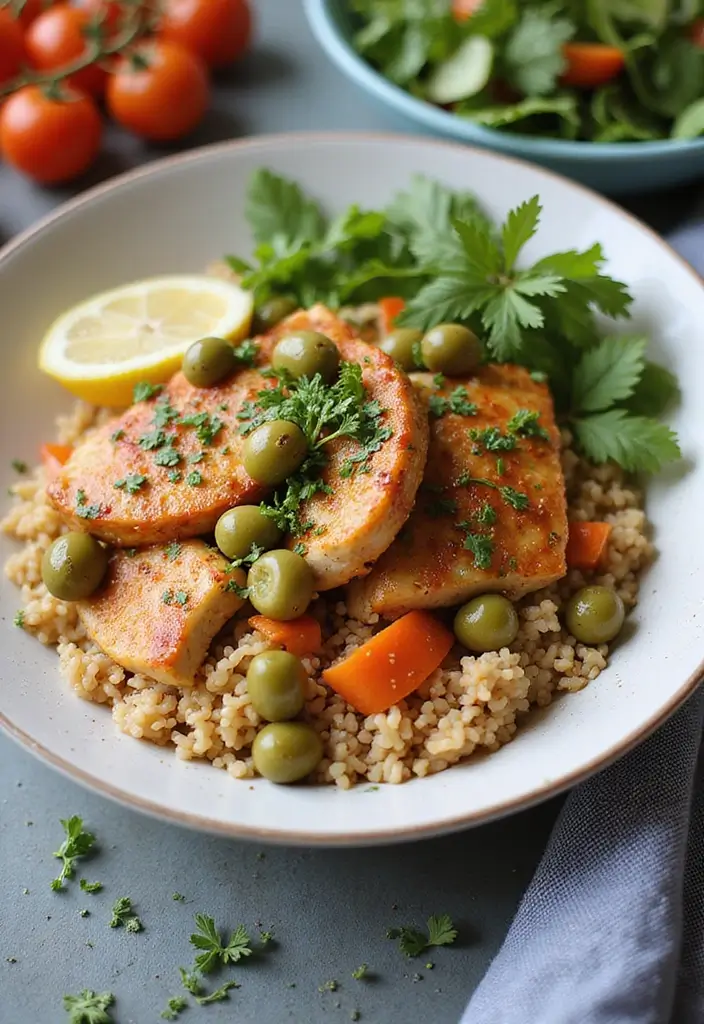 28 Budget-Friendly Meat Recipes That Feed the Family - 4. Mediterranean Chicken and Rice