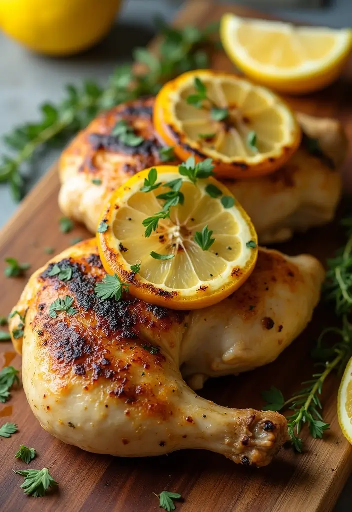 28 Chicken Meal Prep Recipes for the Whole Week - 1. Lemon Herb Grilled Chicken
