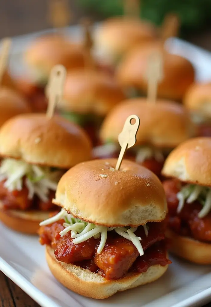 28 Chicken Meal Prep Recipes for the Whole Week - 17. BBQ Chicken Sliders