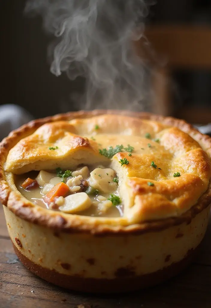 28 Chicken Meal Prep Recipes for the Whole Week - 20. Chicken Pot Pie