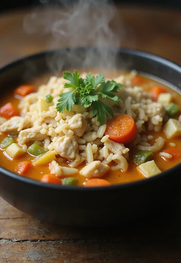 28 Chicken Meal Prep Recipes for the Whole Week - 25. Chicken and Rice Soup