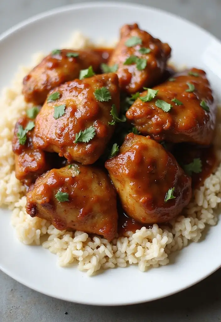 28 Chicken Rice Recipes for Simple Weeknight Meals - 10. Chicken Adobo Rice