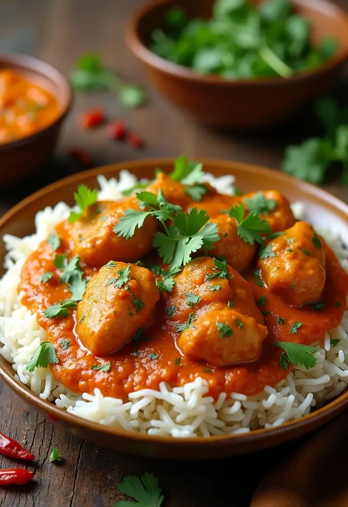 28 Chicken Rice Recipes for Simple Weeknight Meals - 18. Chicken Tikka Masala with Rice