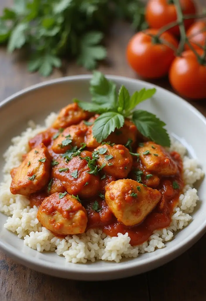 28 Chicken Rice Recipes for Simple Weeknight Meals - 20. Chicken Bolognese over Rice