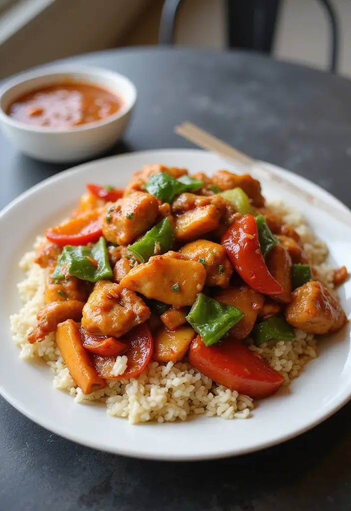 28 Chicken Rice Recipes for Simple Weeknight Meals - 24. Chicken Szechuan Rice