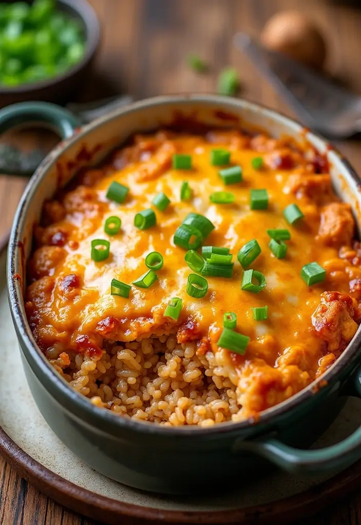 28 Chicken Rice Recipes for Simple Weeknight Meals - 6. BBQ Chicken Rice Bake