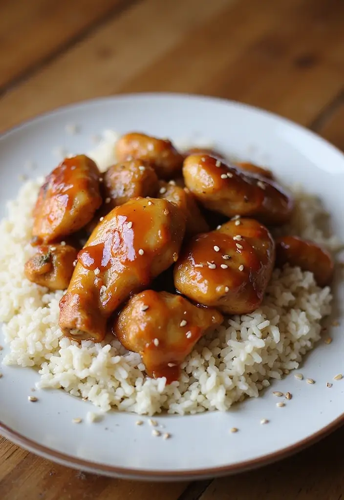 28 Chicken Rice Recipes for Simple Weeknight Meals - 9. Honey Garlic Chicken and Rice