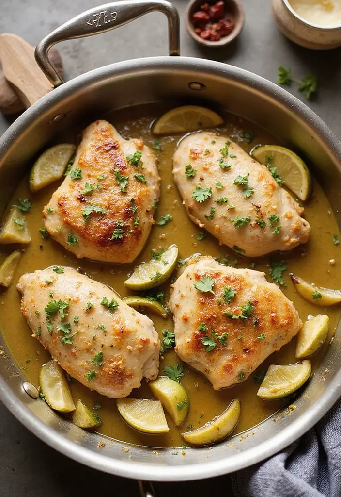 28 Chicken Skillet Recipes for Quick Family Meals - 22. One-Pan Chicken and Artichoke Skillet