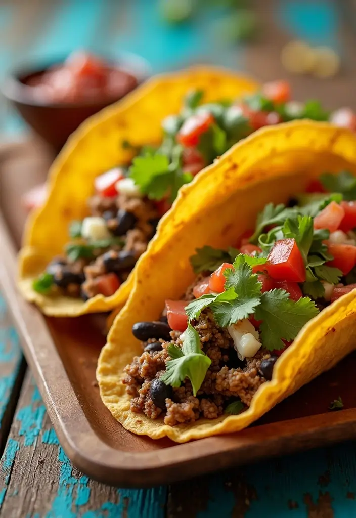 28 Easy Ground Pork Recipes to Try This Week - 12. Ground Pork and Black Bean Tacos