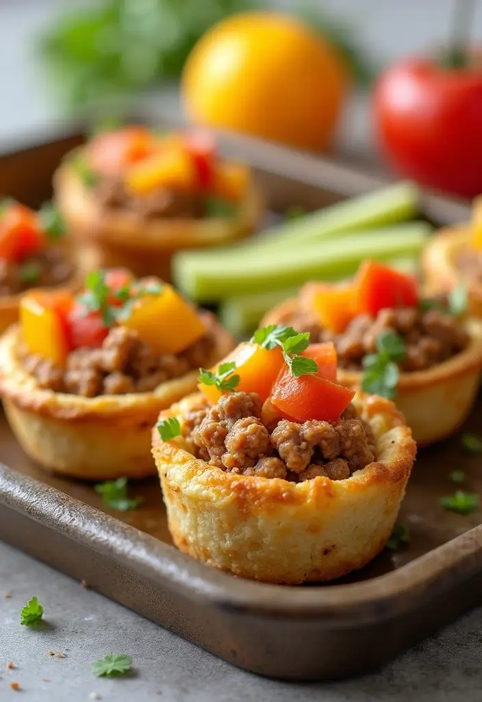 28 Easy Ground Pork Recipes to Try This Week - 14. Ground Pork and Egg Breakfast Cups