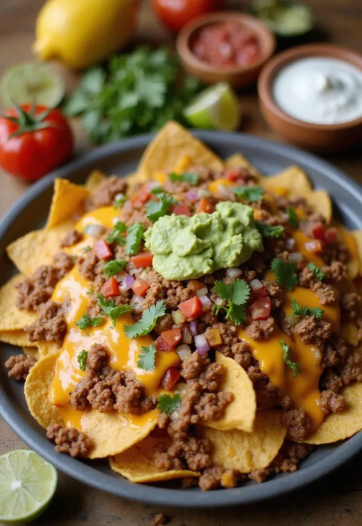 28 Easy Ground Pork Recipes to Try This Week - 27. Ground Pork Nachos