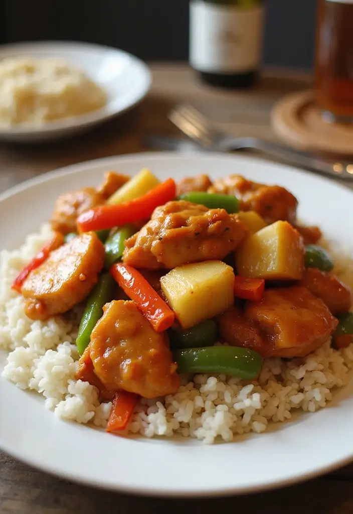 28 Easy Meat Dinner Recipes for Everyday Cooking - 13. Sweet and Sour Chicken