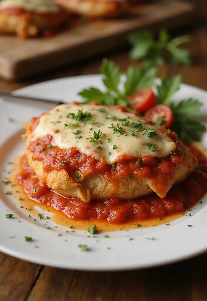 28 Easy Meat Dinner Recipes for Everyday Cooking - 17. Chicken Parmesan