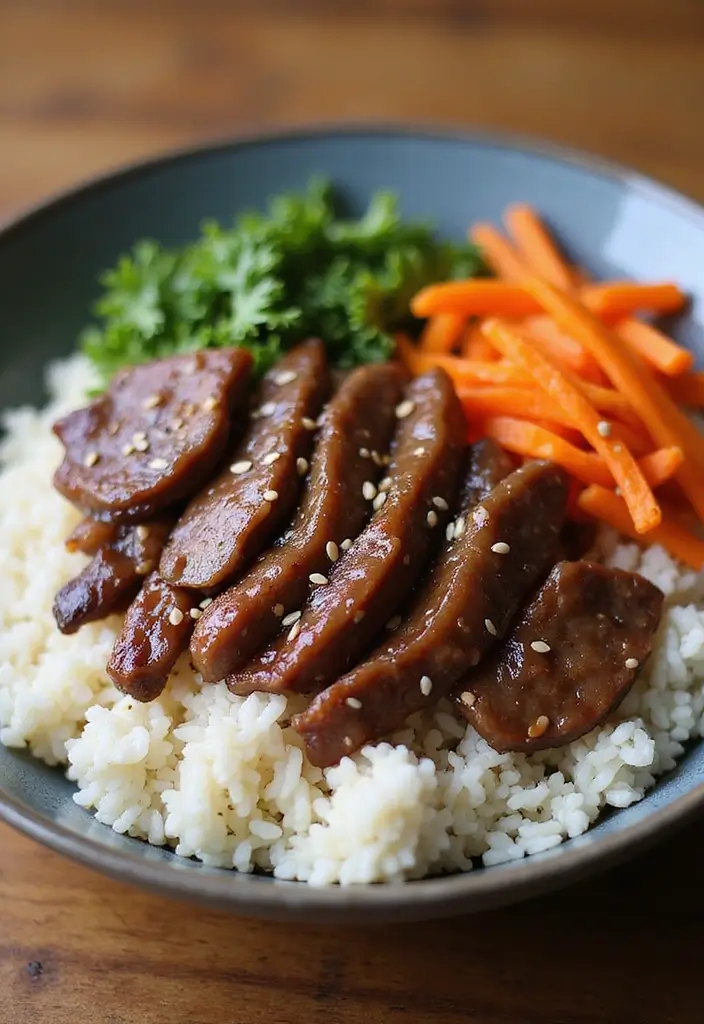 28 Easy Meat Dinner Recipes for Everyday Cooking - 6. Teriyaki Beef Bowls