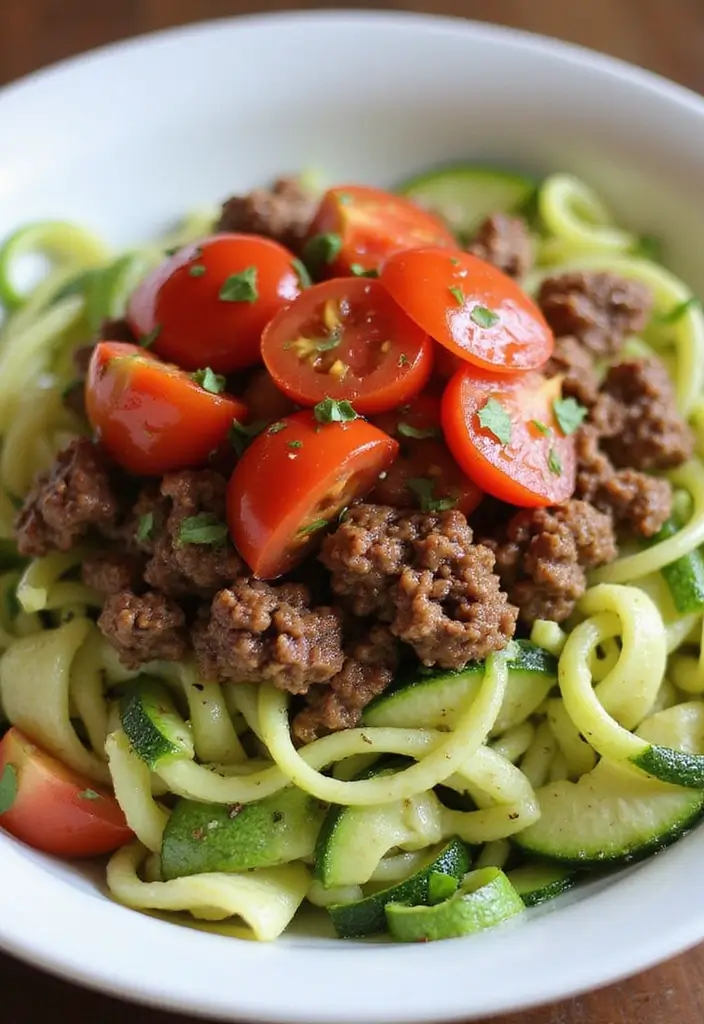 28 Healthy Beef Recipes That Don’t Compromise on Taste - 10. Beef and Zucchini Noodles