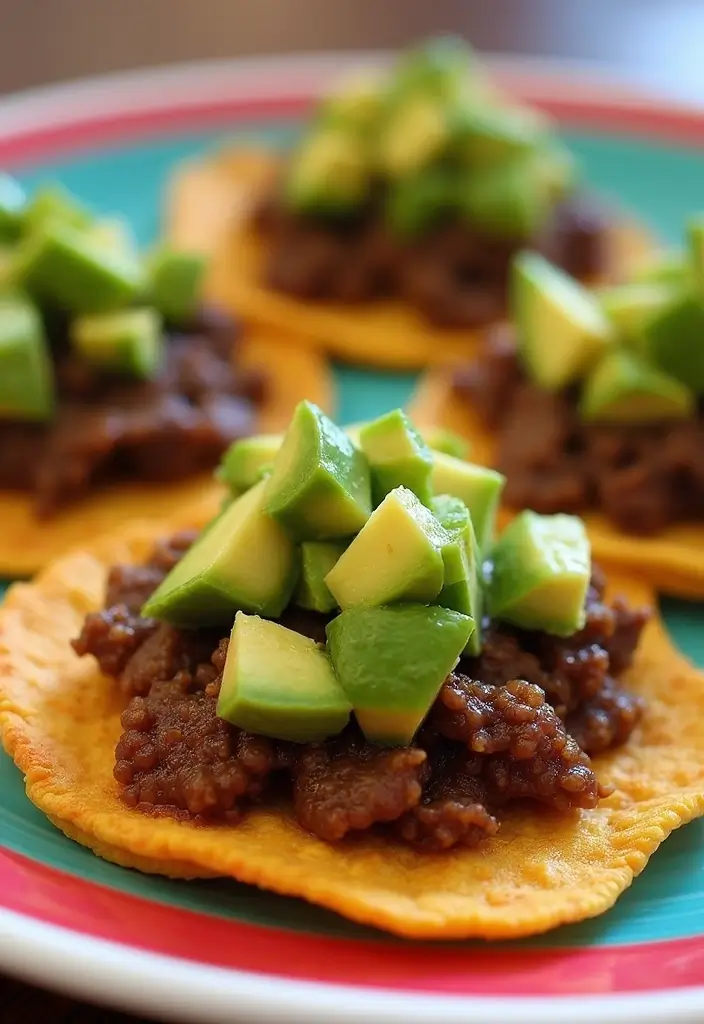 28 Healthy Beef Recipes That Don’t Compromise on Taste - 14. Beef Tostadas with Avocado Salsa