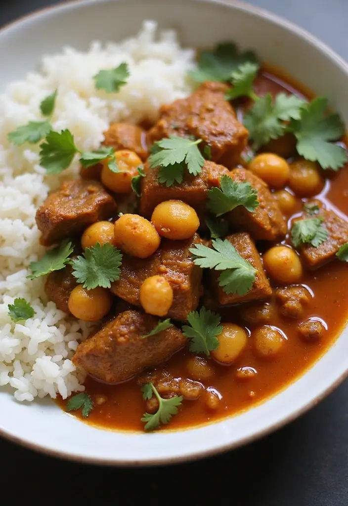 28 Healthy Beef Recipes That Don’t Compromise on Taste - 19. Beef and Chickpea Curry