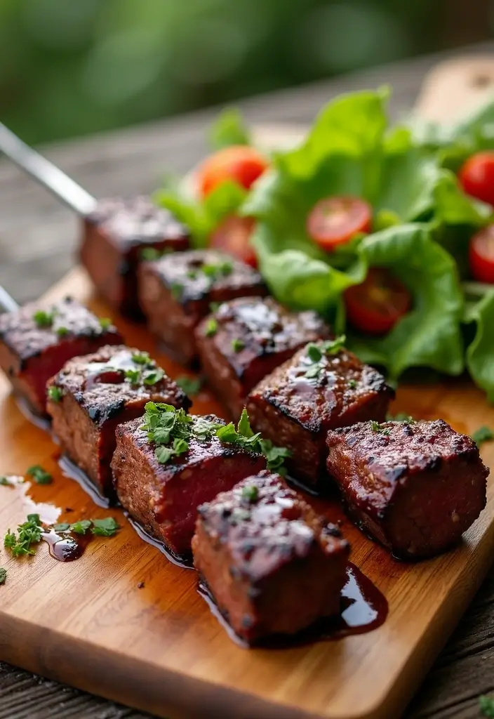 28 Healthy Beef Recipes That Don’t Compromise on Taste - 4. Balsamic Glazed Beef Skewers