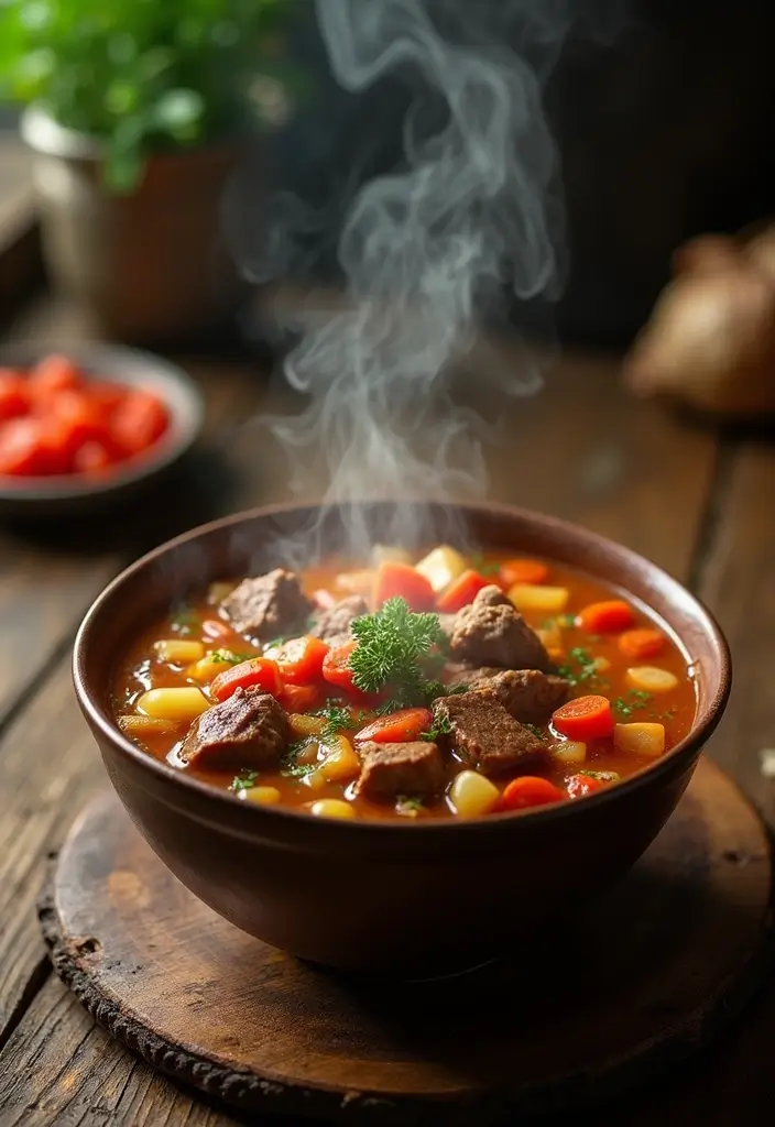 28 Healthy Beef Recipes That Don’t Compromise on Taste - 8. Beef and Vegetable Soup