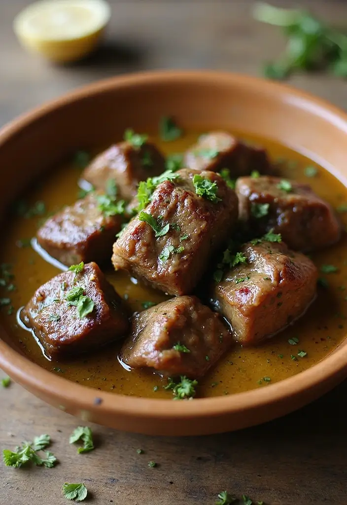 28 Healthy Steak Recipes Under 500 Calories - 2. Garlic Butter Steak Bites