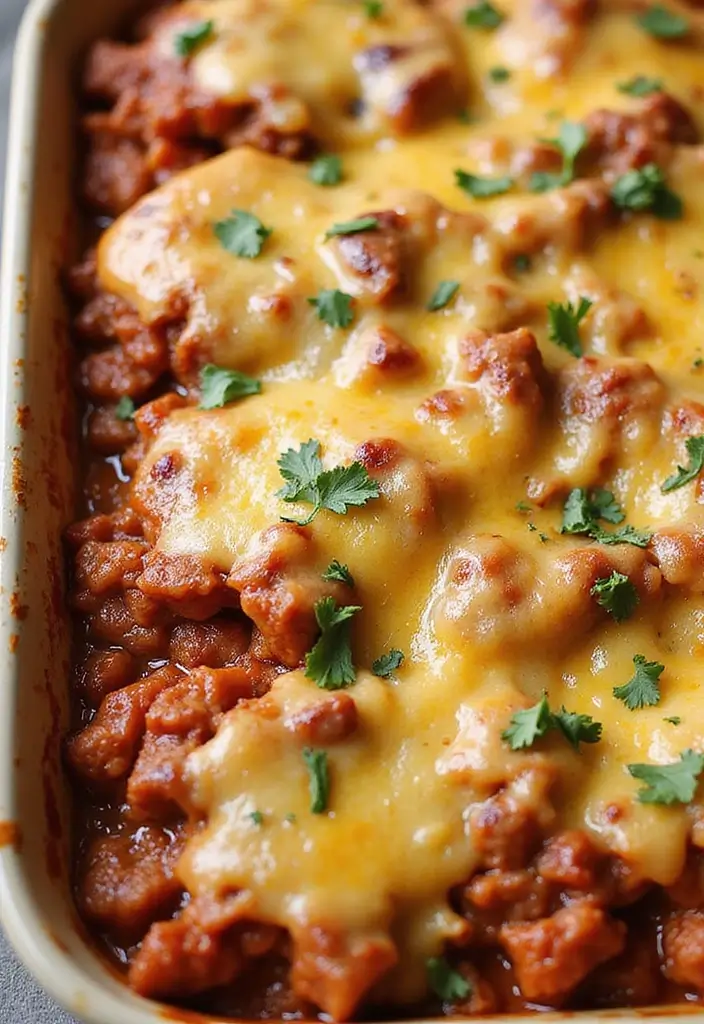 28 Low-Carb Beef Recipes for a Balanced Diet - 27. Italian Beef Casserole