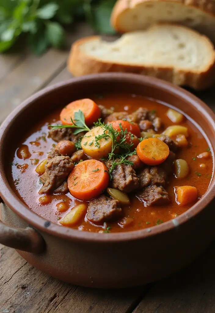 28 Meat Soup Recipes That Warm You Up - 10. Hungarian Goulash