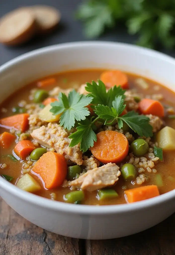 28 Meat Soup Recipes That Warm You Up - 21. Turkey and Quinoa Soup